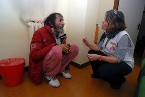 Homeless in Milan