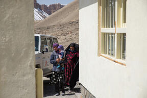 Maternal and paediatric health care in Bamyan province