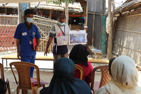 Scabies outbreak in Cox's Bazar