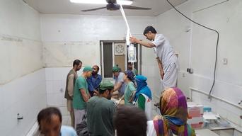 MSF Staff Killed and Hospital Partially Destroyed in Kunduz, Afghanistan.