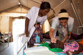 Measles Vaccination Campaign: Bossangoa Hospital