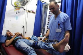 Gaza – Lifelong impact of gunshot injuries