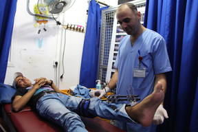 Gaza – Lifelong impact of gunshot injuries