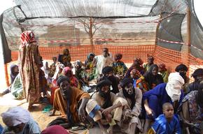 Health centers for malian refugees, all uses.