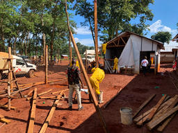 preparing fro COVID-19 in Nduta refugee camp