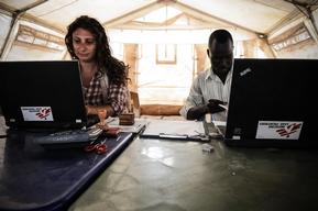 MSF in Yida, refugee camp