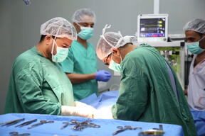 Pediatric healthcare in Abs Hospital