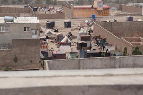 Families suffering from displacement in Herat, Afghanistan