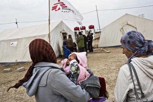 Iraq - Syrian refugees in Domeez camp