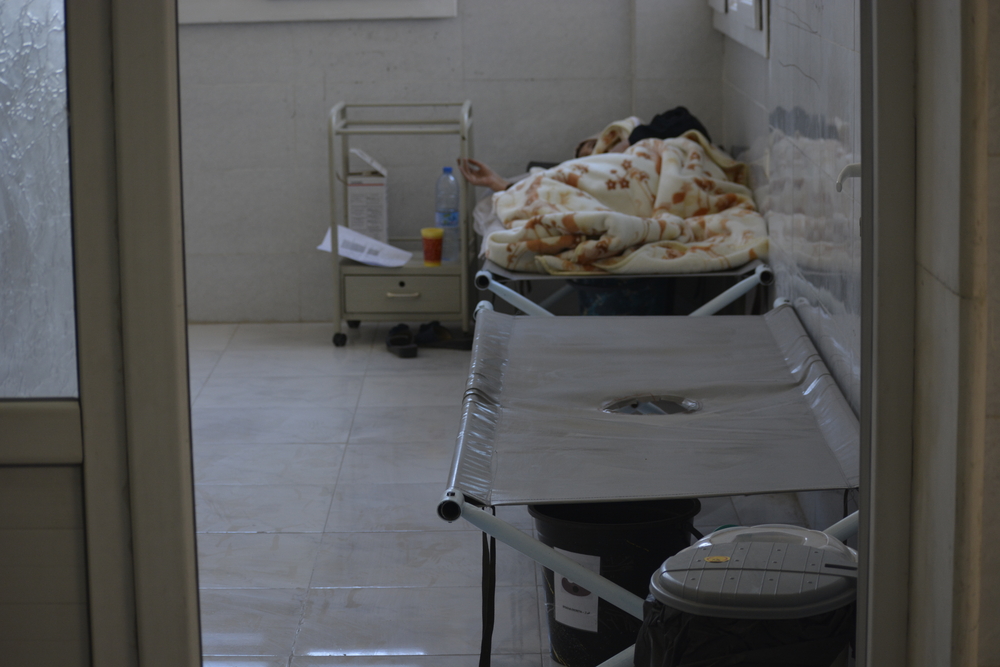 An MSF-supported cholera treatment centre in Raqqa, northeast Syria. 03 November 2022