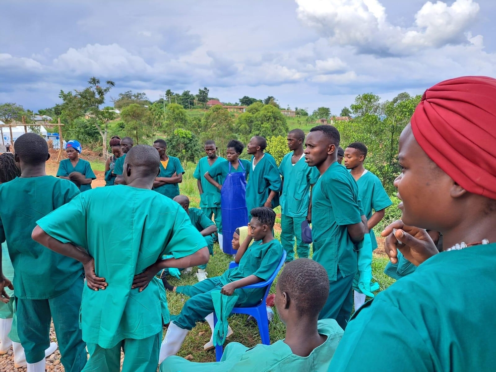 An ebola outbreak in Uganda was reports in September. MSF supported the Ministry of Health in treatment and case management. As we end the year, cases are down, thanks to health promotion and community outreach activities in the region.