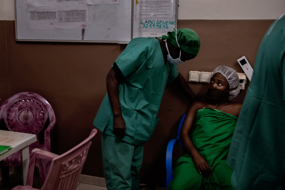 The journey of a wounded patient