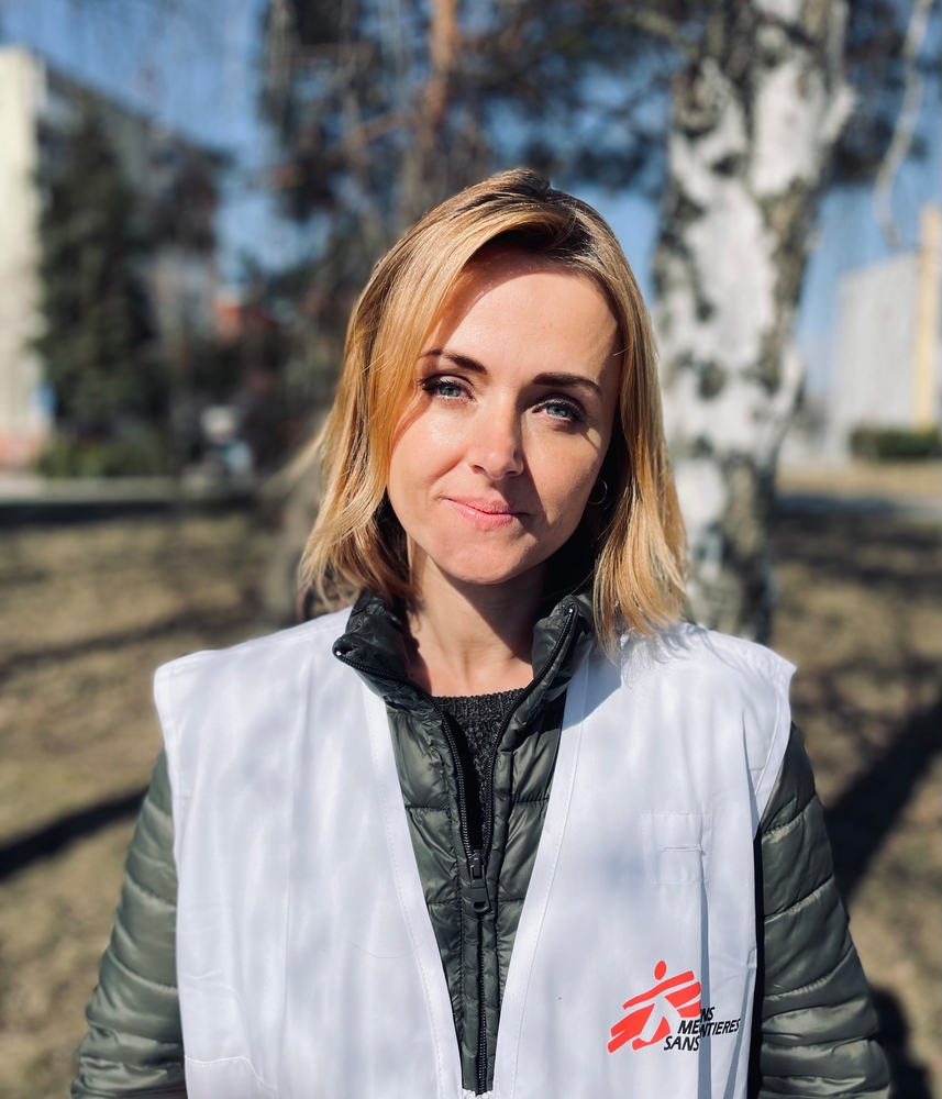 Marta Wnorowska, MSF Project Coordinator.