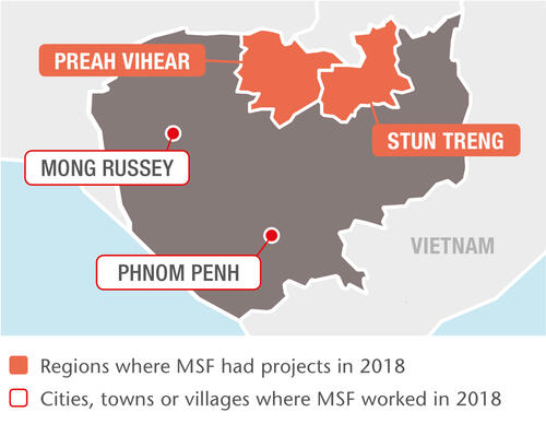 MSF projects in Cambodia, 2018 - EN