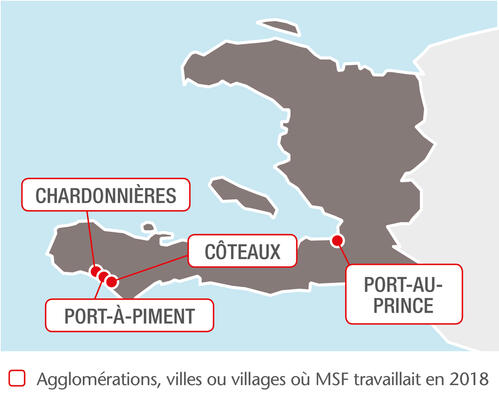 MSF projects in Haiti, 2018 - FR