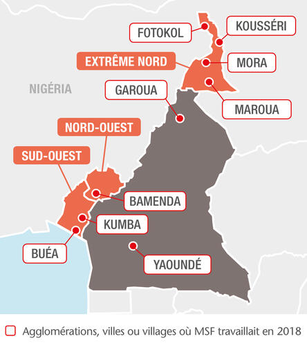 MSF projects in Cameroon, 2018 - FR