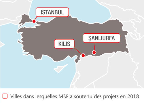 MSF projects in Turkey, 2018 - FR