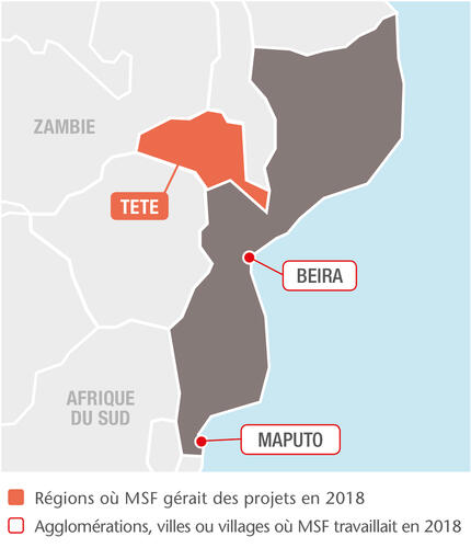 MSF projects in Mozambique, 2018 - FR