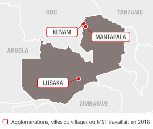 MSF projects in Zambia, 2018 - FR