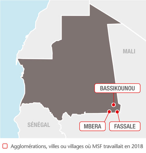 MSF projects in Mauritania, 2018 - FR