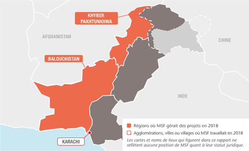 MSF projects in Pakistan, 2018 - FR