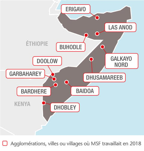 MSF projects in Somalia, 2018 - FR
