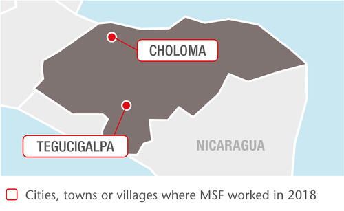 MSF projects in Honduras, 2018 - EN