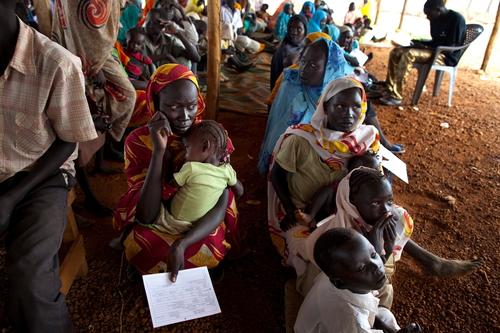 Refugees in Upper Nile State South Sudan