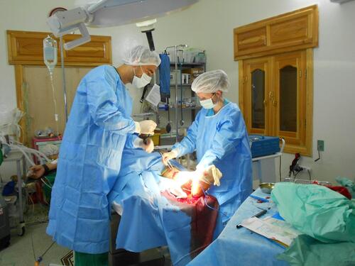 Syria - Two months of surgical interventions