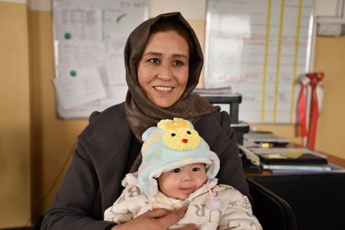 Aqila is Midwife Supervisor in Dasht-e-Barchi hospital, Kabul.