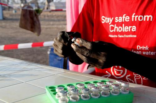 Oral cholera vaccination campaign, South Sudan, Maban, Dec'12/Jan'13