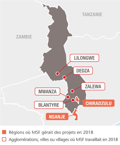 MSF projects in Malawi, 2018 - FR