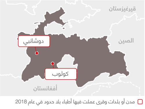 MSF projects in Tajikistan, 2018 - AR