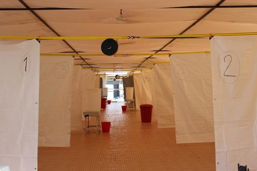 Ebola treatment centre Freetown