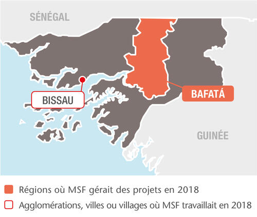 MSF projects in Guinea-Bissau, 2018 - FR