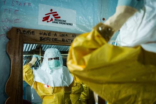 Ebola case management centre ELWA3 - Liberia