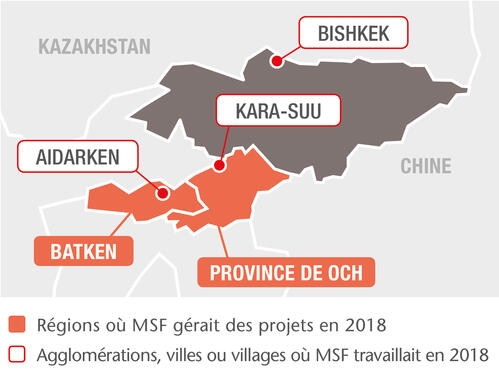 MSF projects in Kyrgyzstan, 2018 - FR