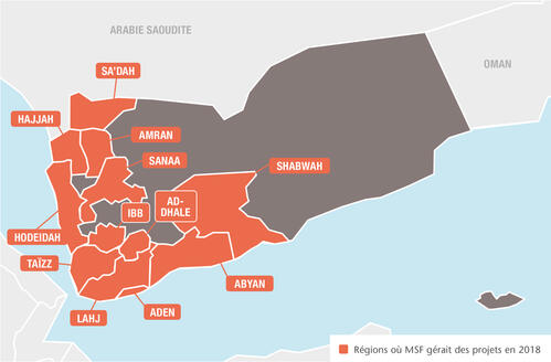 MSF projects in Yemen, 2018 - FR