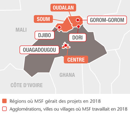 MSF projects in Burkina Faso, 2018 - FR