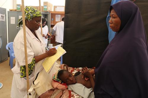 Meningitis epidemics in Lazaret centre in Niamey