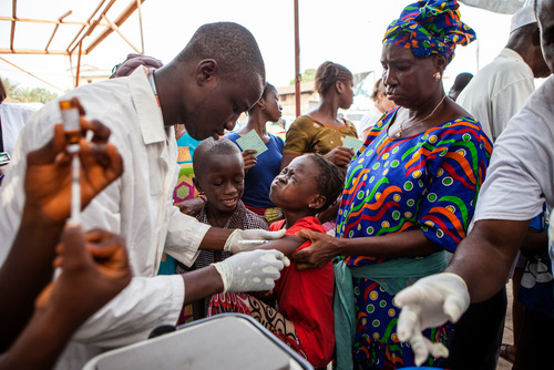 Measles Vaccination in Conakry
