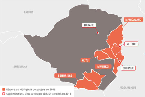 MSF projects in Zimbabwe, 2018 - FR