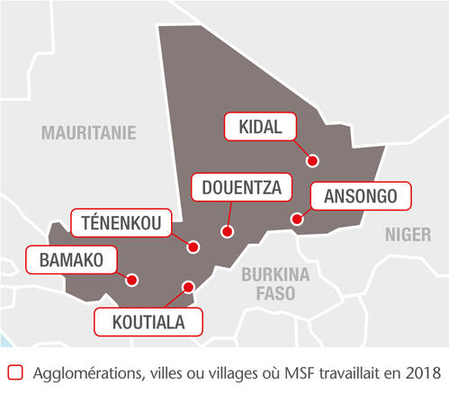 MSF projects in Mali, 2018 - FR