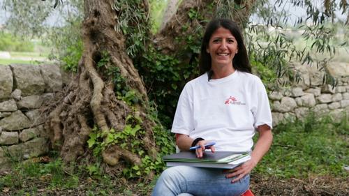 MSF psychologist Gaia Quaranta