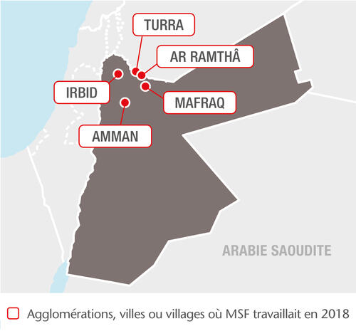 MSF projects in Jordan, 2018 - FR