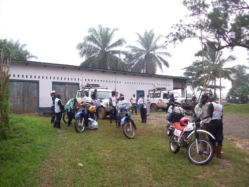 MSF in Pinga Healthzone, DRN, June 2010