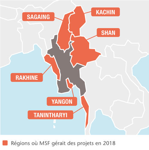 MSF projects in Myanmar, 2018 - FR