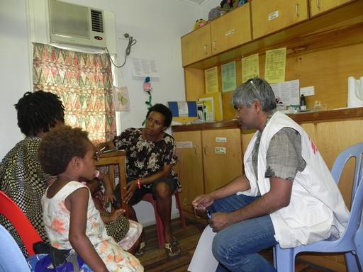  Visit by Dr. Unni Karunakara to Papua New Guinea 